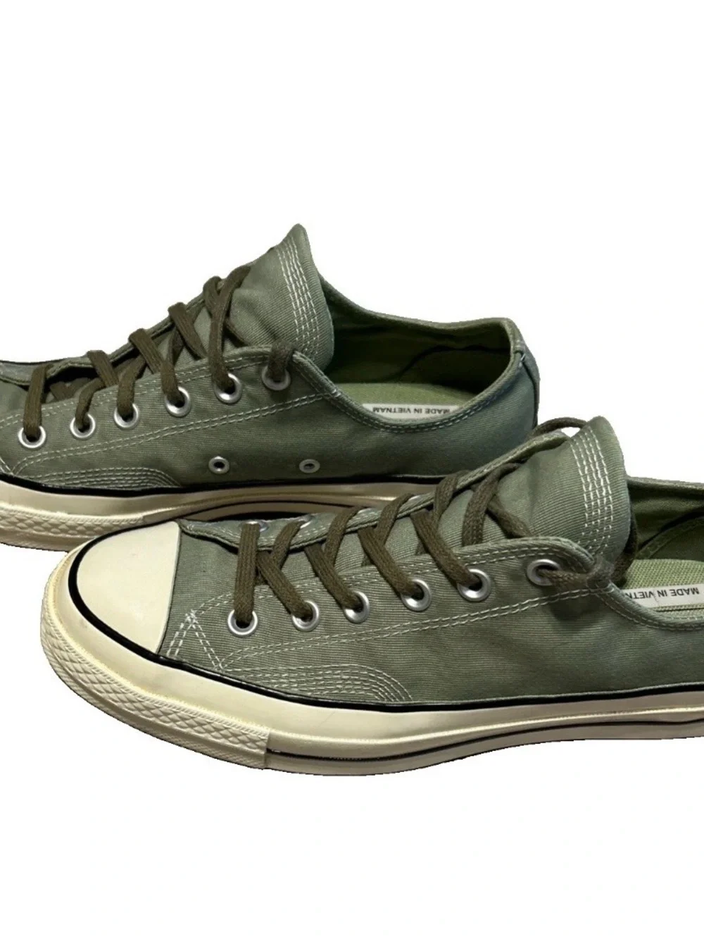 Converse Chuck Taylor All Star OX A03421C Alligator Friend/Oat Milk M 8 W 10